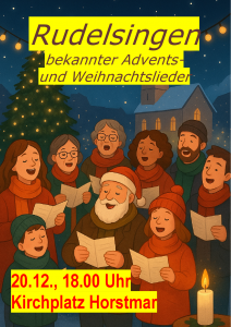 25_12-20 Plakat Kreuzweise Rudelsingen